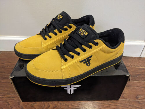 Fallen Skate Shoes, Bomber C-03 Size 10.5 color: yellow/black RARE  bruce lee