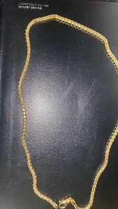 mens gold chain 14k solid 20 Inch