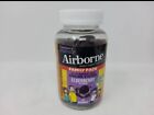 Airborne Elderberry + Zinc Vitamin C & D Vitamin Gummies 74Ct Exp 06/24
