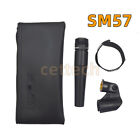 NEW 1 Sets Black Mic SM57 Packet Dynamic Vocal Microphone With Stand Wired US