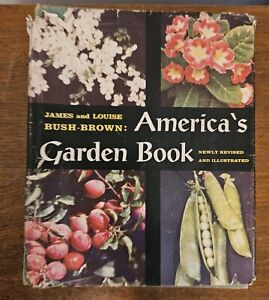 New ListingBush-Brown America's Garden Book 1958 Gardening Horticulture Hardcover Vintage