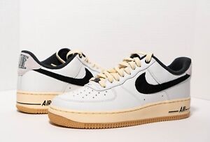 NEW Air Force 1 '07 LX Women's Size 9.5 Summit White/Black-Muslin DR0148-101