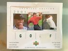 2001 Upper Deck Golf Premiere Edition Boxes Sealed Tiger Woods Rookie!
