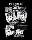 1984 MTV 1st Annual Video Music Awards 8x10 Photo