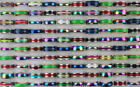 Bulk Lots 32pcs Mixed Unisex Stainless Steel Jewelry Stone Enamel Party Rings