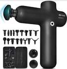 New FITPULSE BSVH Percussion Massage Gun for Athletes 30 Speeds 17 attachments