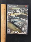2005 Playstation 2 Need for Speed Most Wanted Video Game Complete NH