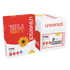 UNIVERSAL Copy Paper Convenience Carton 92 Brightness 20lb 8-1/2 x 11 White
