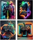 Gaming Controller Wall Art Game Wall Decor Retro Video Game Art Posters Cool