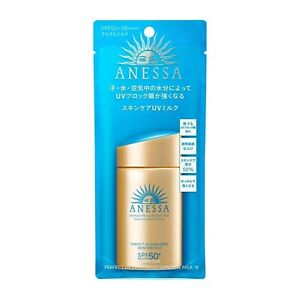 Shiseido Anessa Perfect UV Sunscreen skincare milk SPF50+++ 60mL  USA Seller