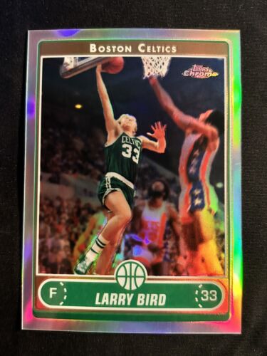 New Listing2007 Topps Chrome Larry Bird #151 Refractor Celtics