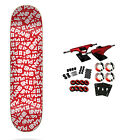 Plan B Skateboard Complete Patch Red 8.375
