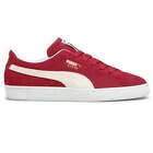 Puma Suede Classic Xxi Lace Up  Mens Red Sneakers Casual Shoes 37491506