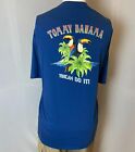Tommy Bahama T-Shirt Men's XL, 2XL, Short Sleeve White, Blue 