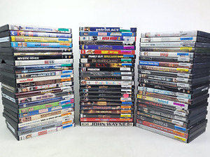Lot of 60 DVDs - Wholesale / Bulk DVDs Lot - A-List DVD Movies - Assorted Genres