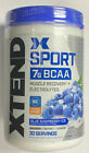 Xtend Sport 7G BCAA Muscle Recovery Blue Raspberry - 30 Servings