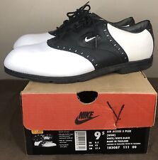 Vintage NIKE Air Access S Plus Wide GOLF SHOES Sneakers Size 9.5