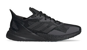 adidas Running Shoes Triple Black Boost Sneakers Men Low Top Trainers Final Sale