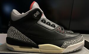 Size 10 - Air Jordan 3 Retro 2001 Black Cement