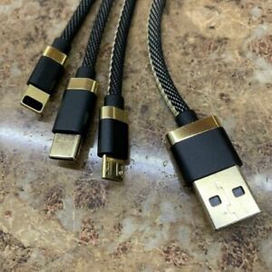 Fast USB Charging Cable Universal 3 in 1 Multi Function Cell Phone Cord Charger