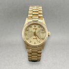 Estate Rolex 18 K Yellow Gold Datejust Women's Automatic Watch ref#68278