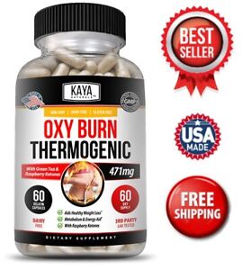 Premium OXY Burn Thermogenic 471mg, Appetite Control, Weight Loss, Fat Burner