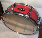 New ListingEgo Snare Drum Wood 14''x6“ Cherry Red Custom Kit