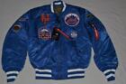 AUTHENTIC ALPHA INDUSTRIES NEW ERA MENS NEW YORK METS  MA-1 BOMBER AJCKET NEW