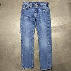 Levi’s 501 Made And Crafted Selvedge Straight Leg Jeans Blue Measure 33x33