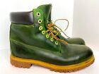 🔥 TIMBERLAND  EMERALD GREEN 6” BOOT SZ 11.5 Winter Edition. One Of A Kind