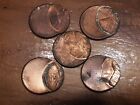 New Listing5pc. Lot Of Off Center Lincoln Memorial Cents