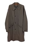 Vintage Mens Le Collezioni Structure Coat Jacket Size Large 90’s Trench Coat