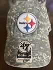 Pittsburgh Steelers '47 Brand Camo Clean Up Adjustable Hat Cap New