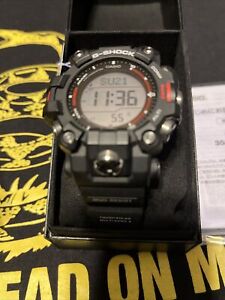 New Casio G-Shock Master of G-Land Triple Sensor Black Watch GW9500-1