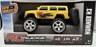 RC Trucks Yellow Hummer 2.4 GHz Simple Function Range Exceeds 80 Ft. New Bright