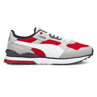 Puma R78 Futr Lace Up  Mens Grey, Red Sneakers Casual Shoes 37489503