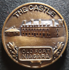 Canada The Castle Old Fort Niagara Gilt Medal