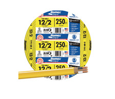 Romex 250 ft. 12-2 Yellow Solid NMW/G Wire