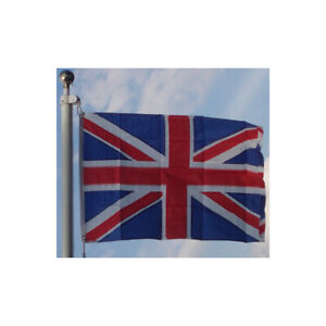 ALL SEWN NYLON UNION JACK FLAG 3' X 2' CANVAS SLEEVE BRITISH FLAG UK SELLER