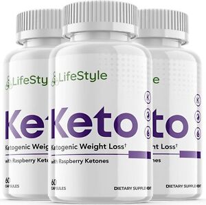 3-Lifestyle Keto Diet Pills,Weight Loss,Fat Burn,Appetite Suppressant Supplement