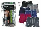 Lot 3 or 6 Mens Performance Sports Boxer Briefs Underwear Compression Pack Short