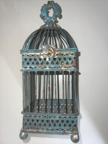 Metal Decorative  Farmhouse Style Bird cage
