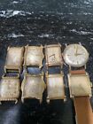 Lot of 8 Bulova mens watches ALL RUNNING AND LOOK TO BE GOLD FILLED