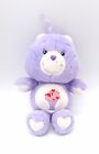 Care Bears Purple Milkshake Share Bear Plush Sundae Hearts Stuffed Animal 13 In