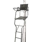 New Hawk BigHorn 20' Ladder Tree Stand Heavy-duty Steel Oval Tubing 300-lb