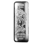 2024 100g Silver Lunar Year of the Dragon .999 Fine Silver Bar #A560