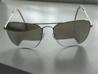 RARE Bausch &Lomb Ray Ban CARAVAN TRU PILOT  Mirrored Sunglasses w/Clear Windows