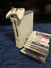 xbox 360 console, Cables, Controllers And games bundle used. See Description.