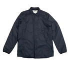 NORSE PROJECTS Men's JENS LIGHT Padded Primaloft Shirt Jacket MEDIUM Black