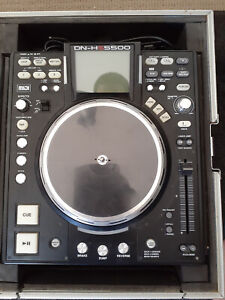 Denon DJ DN-HS5500 DJ Media Player Turntable and Controller with Direct-Drive Pl